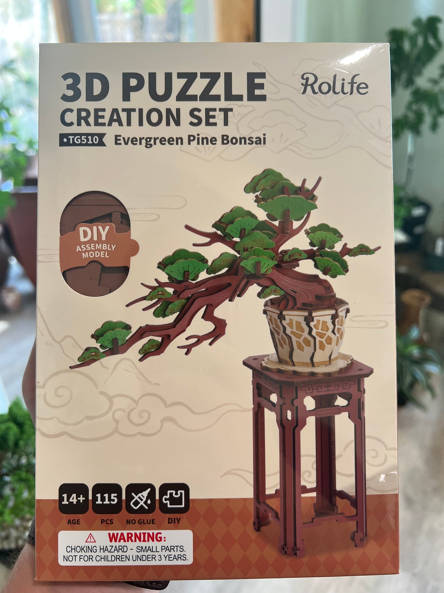Rolife - 3D Puzzle - Evergreen Pine Bonsai