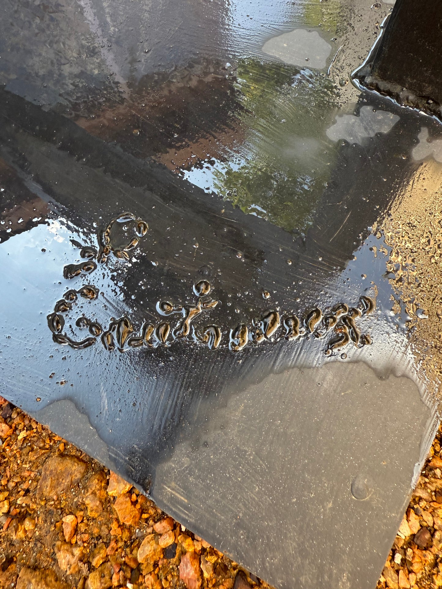 Signed Iron Garden Piece - Joe Gautreaux