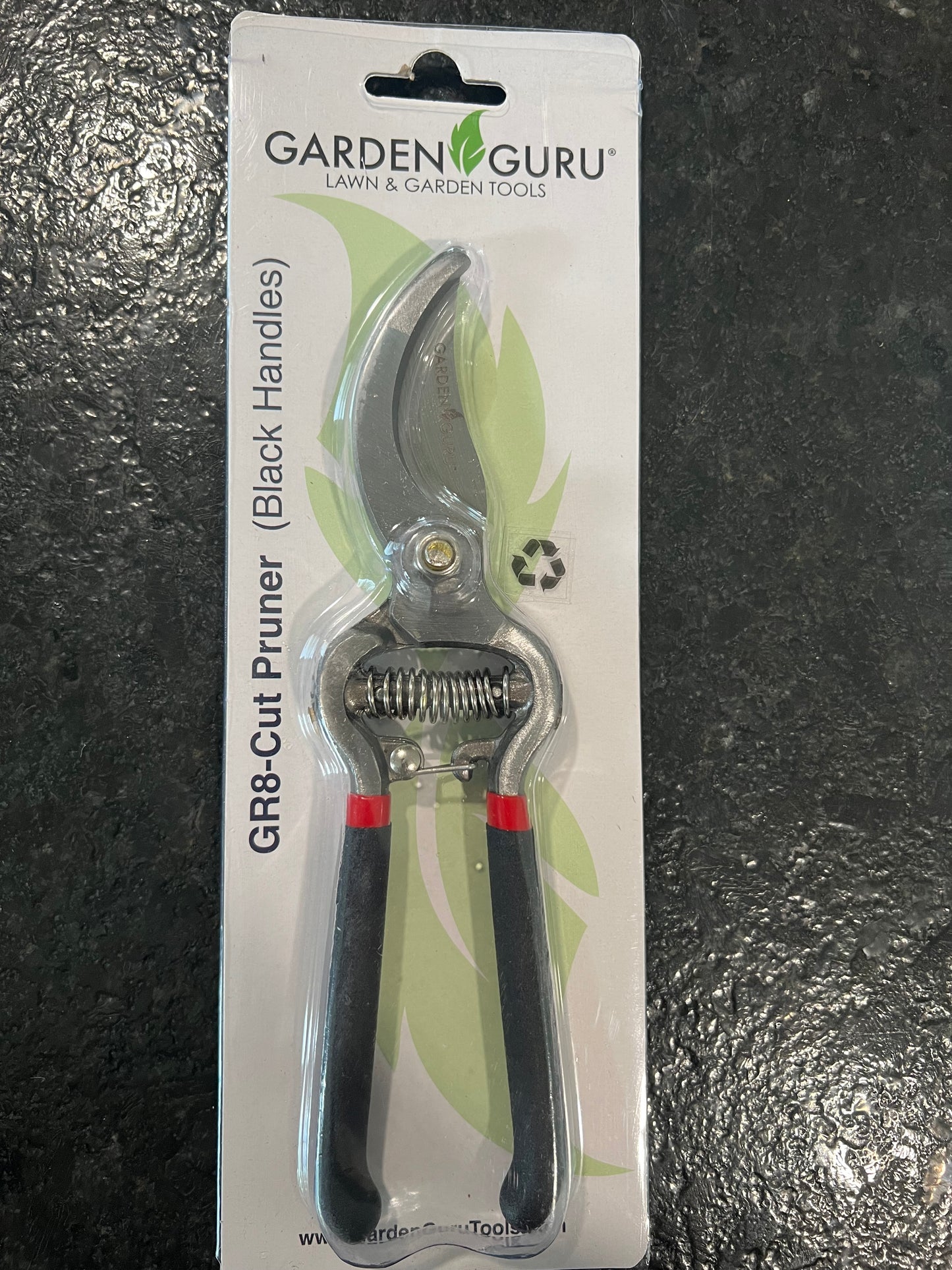 Garden Guru Indestructible All Steel Garden Clippers (Black)