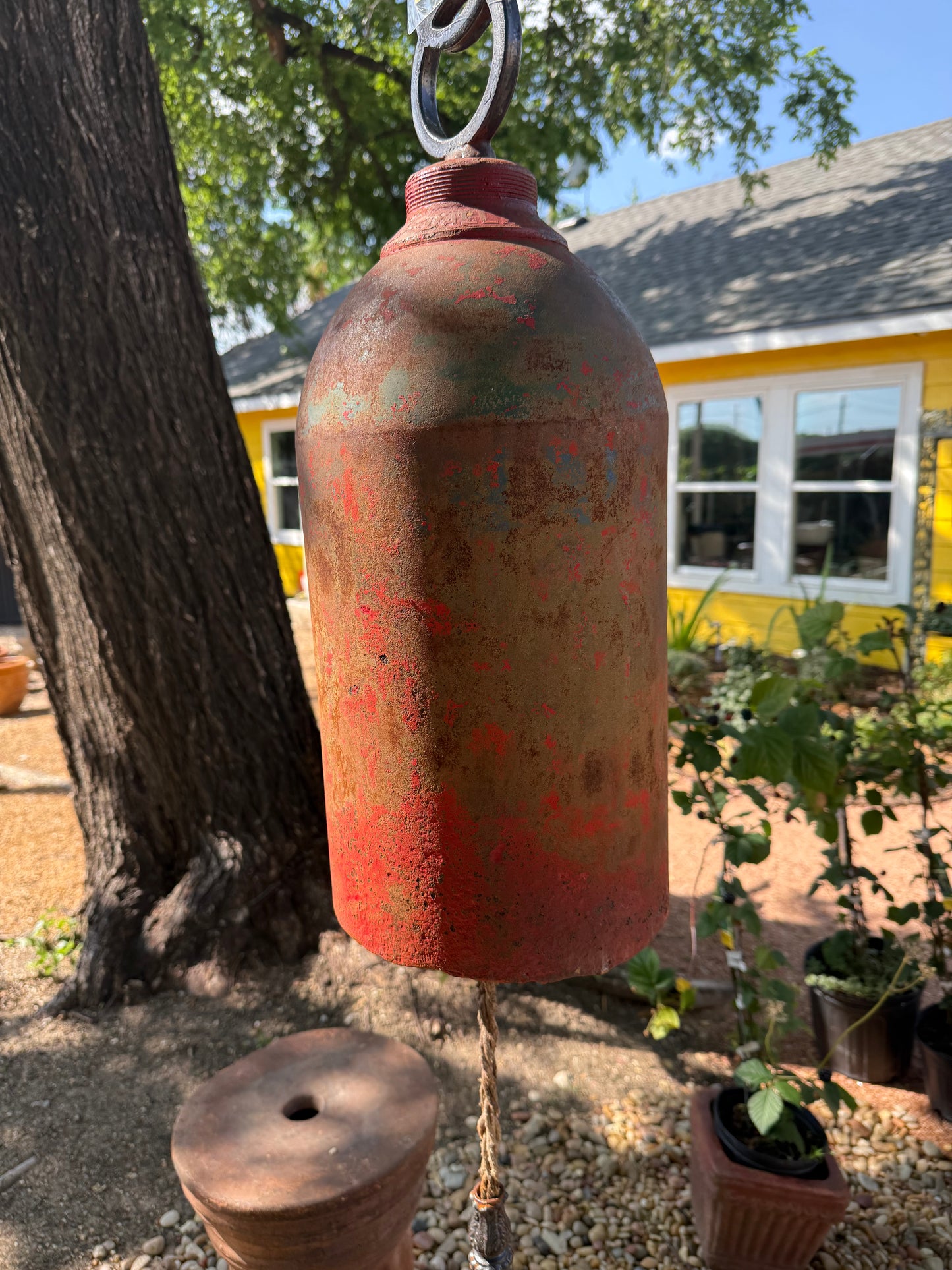 Distressed Iron Bell - Joe Gautreaux