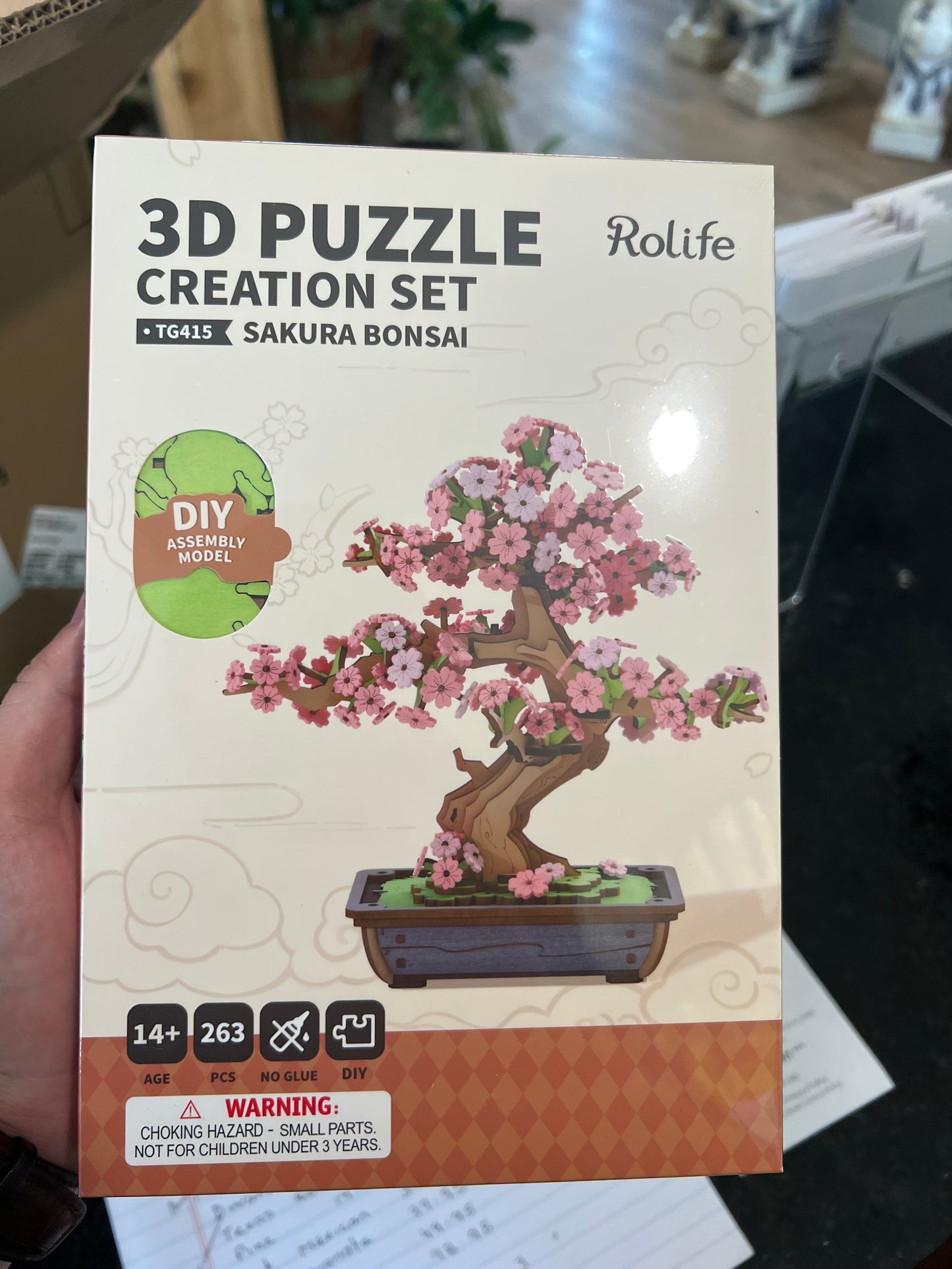 Rolife - 3D Puzzle - Sakura Bonsai