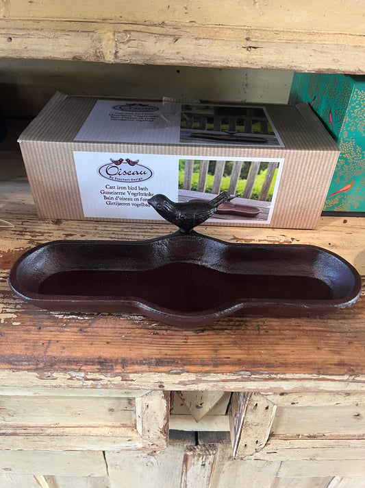 Cast Iron Bird Bath