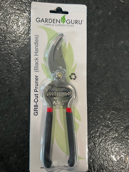 Garden Guru Indestructible All Steel Garden Clippers (Black)
